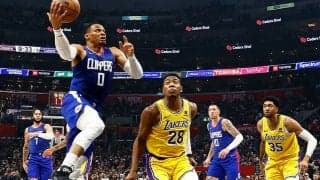 レイカーズが“LA対決”に敗れ再び借金1…八村塁は先発出場し11得点3リバウンド