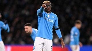 先月ナポリと契約延長したオシムヘン、今夏の決断を示唆「何をしたいのか、次のステップを踏みたいのかがわかっている」