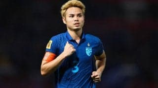 神戸や横浜FMでもプレー、ティーラトンがタイ代表100試合出場を達成！「こんなにも長く代表での旅ができて嬉しい」