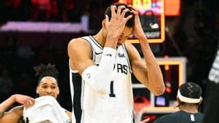 “超大型新人”ウェンバンヤマがNBAの厳しさを語る「全試合が地獄のような戦い」