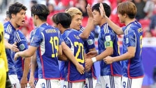 上田綺世の持ち味発揮されたPKで日本が先制！ リードして後半へ【アジアカップ2023】