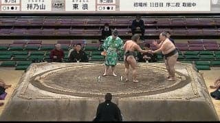 「あ、手に…」「あ、すみません」23歳差の力士対決でハプニング 世代を超えた両力士の清々しい振る舞いに「いい人同士w」好感続々