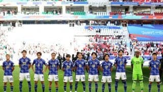 「勝利の女神」「可愛い過ぎる」艶やか衣装で日本代表を応援した女優に脚光「目立ったやろ」「見たことあると思った」