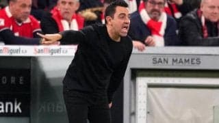 コパ・デル・レイ8強で涙のチャビ監督「これからはリーガとCLを考えるとき」