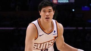 前半から出番を得た渡邊雄太、6試合ぶりの出場で得点も記録…サンズは連勝継続
