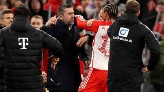 「出場停止処分が下されるだろう」ウニオン指揮官がサネの顔を2度突き飛ばして退場…「正しくなかった」とはしつつもサネへの謝罪は拒否「彼が挑発してきた」