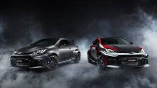 TGRが進化型GRヤリスのオジエ・エディション／ロバンペラ・エディションを初披露、各100台を春頃に抽選販売