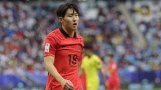 「エグいFK」「今大会凄すぎ」アジアカップで躍動の韓国MFイ・ガンインが衝撃のFKを叩き込み話題「これはゴラッソ」
