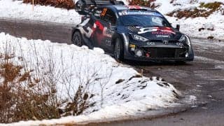 WRCモンテカルロ：競技2日目を終えてエバンスとオジエが僅差の首位争い、勝田はコースオフで後退