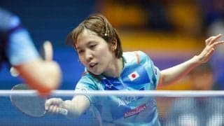 平野美宇、進境著しい赤江夏星に敗れベスト4ならず　伊藤美誠との争い制しパリ五輪シングルス代表は確実【全日本卓球】