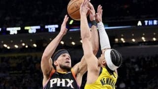 終始リードもサンズがペイサーズに逆転黒星…ブッカーは1週間でシーズンハイ更新の62得点