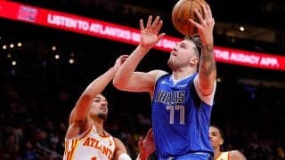 キャリアハイ73得点で勝利の立役者となったドンチッチ…マブスがホークス撃破で連敗ストップ