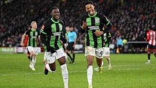 三笘不在のブライトンがジョアン・ペドロのハットトリックなどでブレイズに5発快勝！【FAカップ】