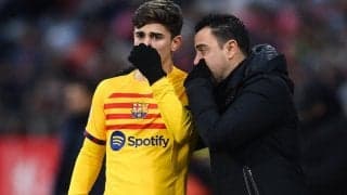 チャビ監督の衝撃の退任発言に選手たちが反応…ガビ「死ぬまで一緒」、デ・ヨング「僕たちの責任」