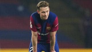 ビジャレアル戦惨敗にデ・ヨングが憤り…チャビ監督の退任発表に繋がるも「選手たちの責任」