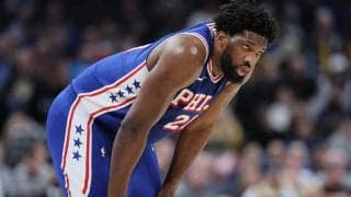 ジョエル・エンビードがナゲッツ戦を欠場…2シーズン連続のMVP選出に黄信号