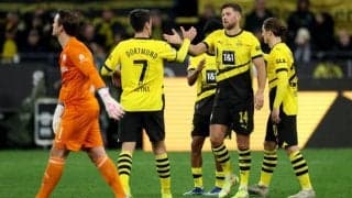 フュルクルクのハットトリックで浅野不在のボーフムに快勝のドルトムントが3連勝！【ブンデスリーガ】