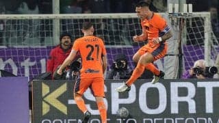 ラウタロ弾を守り抜いたインテル、フィオレンティーナにウノゼロ勝利でイタリア・ダービー前に首位奪還【セリエA】