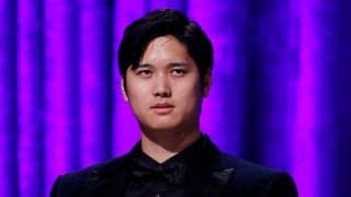 チャーター機でウトウト「いい乗り心地だぜ」　“大谷パパ”撮影のデコピンが「可愛すぎ」