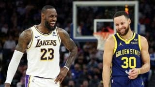 今季初対決を終えたレブロンとカリーが互いを称賛「俺たちは互いにプッシュしてきた」