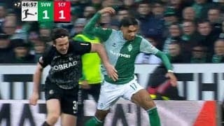 まるでエムバペだ！“速くて強い”超絶ドリブルで敵をぶっちぎった瞬間！ファウル覚悟でも止まらない逸材FWにサポーター大盛り上がり「えぐい」