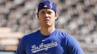 新ギア装備…“青一色”の大谷翔平は「似合いすぎ」　地元記者も注目「飽きない」