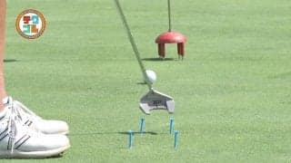 パッティングの安定感がアップ！ティーを使って正確なライン読みとボールが順回転するストロークを身に付ける