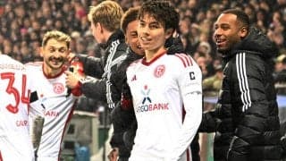 「なぜそこに田中碧」「反応速度がエグい」田中碧が持ち味発揮の貴重なゴール！ デュッセルドルフはポカール4強に進出