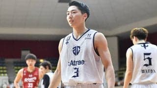 プロデビューを飾ったアルティーリ千葉の黒川虎徹「この環境でプレーできることにとても感謝」