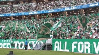 「これがJ1」「大盤振る舞い！」16年ぶりJ1の東京V、国立での開幕戦でいきなり記念ベースボールシャツを3万名にプレゼント「めっちゃほしい！」