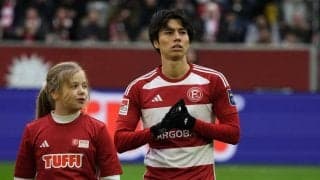 「桜木花道みたいなポジショニング」デュッセルドルフMF田中碧の「リベンジゴール」にファン興奮！「相変わらず、なぜそこに」と驚きの声