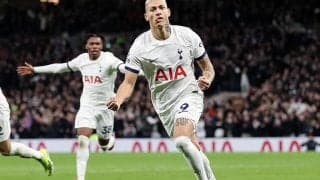 スパーズがブレントフォードとの打ち合い制して4位浮上！　リシャルリソンの3戦連発弾が決勝点【プレミアリーグ】