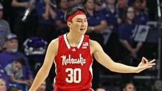 ネブラスカ大のチームメートが富永啓生について言及…「彼のエナジーは伝染するんだ」