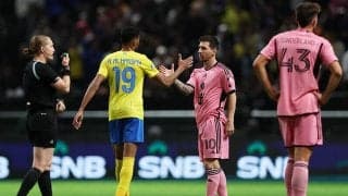 C・ロナウド欠場のアル・ナスルがメッシ終盤出場のインテル・マイアミを6発粉砕【親善試合】