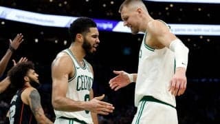 NBA史上最高デュオを例に…テイタムがポルジンギスに言及「KPは本当に欠けていたピース」