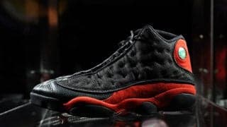 “神様”が優勝時に着用していたエアジョーダン6足の記念コレクション、過去最高の12億円で落札