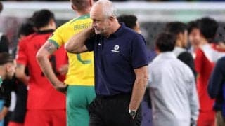 「90分強は非常によくやった」　オーストラリア監督が逆転負けの韓国戦を振り返る