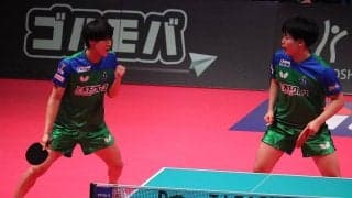 戸上隼輔、単複2点起用でエースの仕事　ペア結成の松島輝空を絶賛「16歳とは思えない」「ライバル関係」【Tリーグ】
