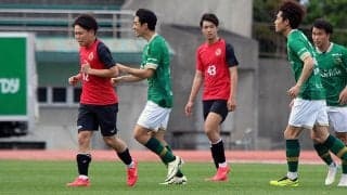 東京Vが名古屋との練習試合に4-1の勝利…エース染野唯月に新戦力3選手がゴール