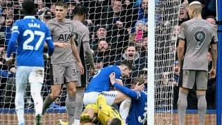 スパーズが土壇場被弾で不振エバートンに痛恨ドロー…リシャルリソン恩返し弾2発もセットプレー2発に屈す【プレミアリーグ】