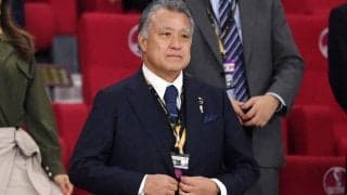 「全く考えていない」アジアでベスト8、森保一監督の進退問題を田嶋幸三会長が否定、敗戦には「一からやり直すちょうど良い機会に」と自戒