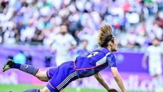 「ここ決めていれば」日本代表が1点リードの場面で迎えた「久保建英→上田綺世の決定機」に悔やむ声続々！「このクロスえぐすぎた」と久保の技術力にも賛辞と驚き