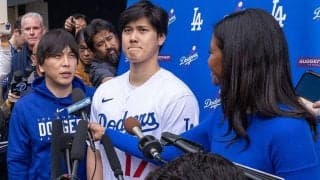 大谷翔平に美人レポーター「素敵」　取材前に握手→真摯な受け答え…虜にさせた人間性