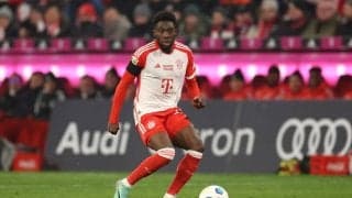 首位レバークーゼンとの直接対決前にデイビスも負傷… 左ヒザじん帯損傷で最大3週間離脱か