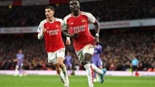 アーセナルが首位リバプール圧倒で今季2敗目与える！　優勝争いは混戦模様に【プレミアリーグ】