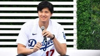 ド軍美人妻、大谷翔平にまた感激「あなたは史上最高よ」　後押しへの“感謝”に早速反応