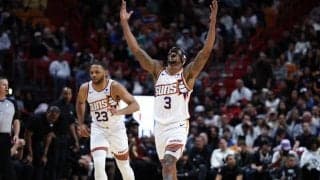 サンズ、ビールが古巣ウィザーズ相手に躍動し大勝…渡邊は7得点2スティールを記録