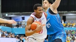 自己最多35得点で川崎を勝利に導いたウィンブッシュ「僕たちは結果で応えたい」