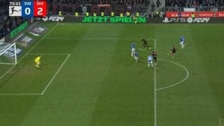 「スゴい音したな」「めっちゃ曲がってる！」 GKが反応できない“爆速弾丸ミドルシュート”が炸裂した瞬間　“市場価値150億の男”のエグすぎるキック