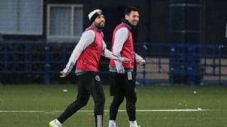 神戸と対戦のインテル・マイアミが前日トレーニング！内転筋に不安のメッシやスアレスもフルメニューを消化